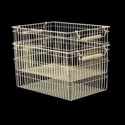 Ferm Living Cala stackable basket 2-pack, Cashmere Beige Discount