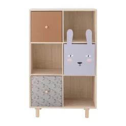 Bloomingville Calle bookshelf with draws, Natural Multi Online