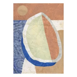 Paper Collective Calm 02 poster, 30x40 cm OrangeBlueBeige Best