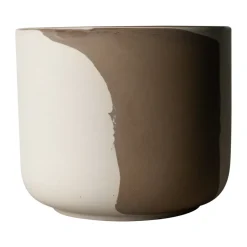 DBKD Calm pot Ø23 cm, Beige-brown BrownBeige Sale