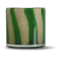 Byon Calore lantern-vase M Ø15 cm, Green-beige GreenBeige Hot