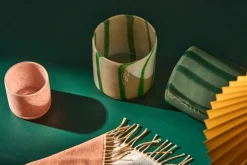 Byon Calore lantern-vase M Ø15 cm, Green-beige GreenBeige Hot