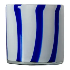 Byon Calore tealight holder XS 10 cm, Blue-white BlueWhite Best