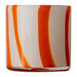 Byon Calore tealight holder XS 10 cm, Orange-white OrangeWhite Clearance