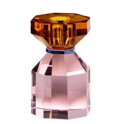 Hübsch Candle holder 11 cm, -orange Pink New