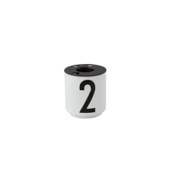Design Letters Candle holder for espresso cup 4-pack, small Black Outlet