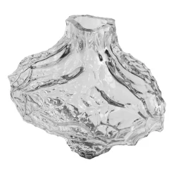 Hein Studio Canyon Large vase 23 cm, Clear Transparent Clearance