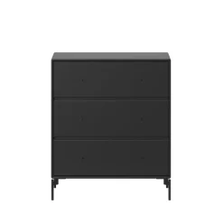 Montana Carry dresser, 05, lacquered legs Black Best