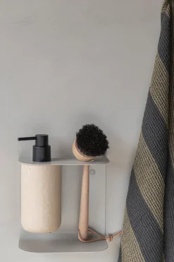 Mette Ditmer Carry wall-mounted holder double, Sand grey Beige Sale