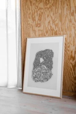 Fine Little Day Cawhitey poster, 50x70 cm WhiteBlack Discount