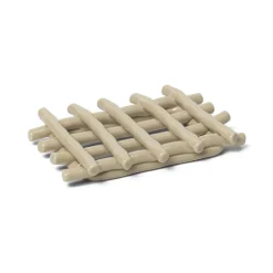 Ferm Living Ceramic soap dish 10x14.5 cm, Cashmere Beige Best