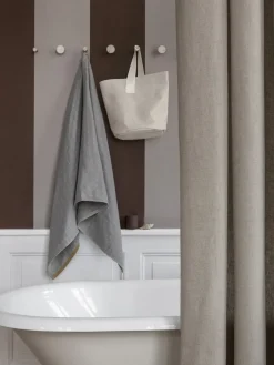 Ferm Living Chambray shower curtain, Sand Beige Clearance