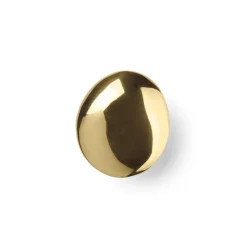 Ferm Living Chanterelle hook, brass Gold-coloured Hot