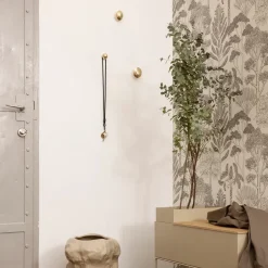 Ferm Living Chanterelle hook, brass Gold-coloured Hot