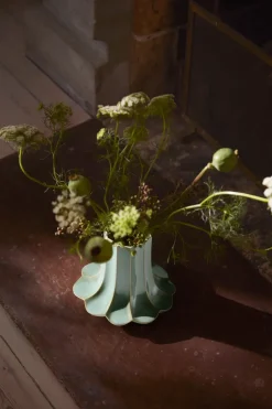 Kähler Chanterelle vase, , 20.5 cm Green Outlet