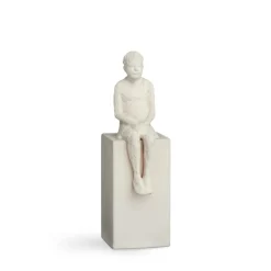 Kähler Character sculpture, The dreamer White Hot