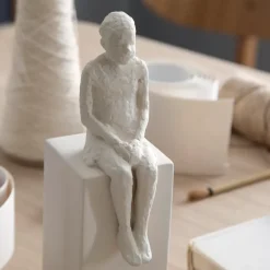 Kähler Character sculpture, The dreamer White Hot