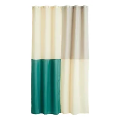 HAY Check shower curtain 180x200 cm, Green Outlet