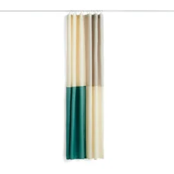 HAY Check shower curtain 180x200 cm, Green Outlet