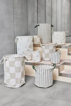 OYOY Chess storage baskets small 2-pack, Clay-offwhite BeigeBrown Hot
