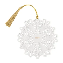 Villeroy & Boch Christmas Classics Christmas ornament snowflake, White Clearance