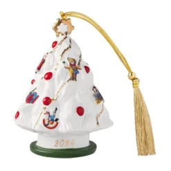 Villeroy & Boch Christmas Classics tree ornament, White New