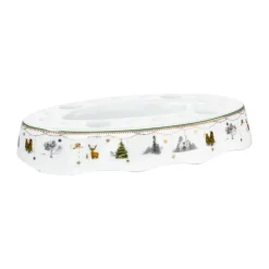 Wik & Walsøe Christmas morning Story candle holder, White Discount