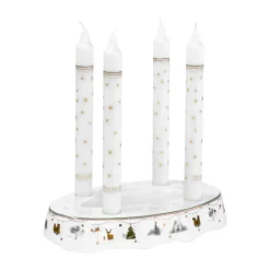 Wik & Walsøe Christmas morning Story candle holder, White Discount