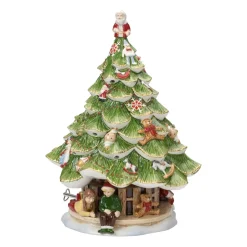 Villeroy & Boch Christmas Toys Memory snowglobe tree, Green New