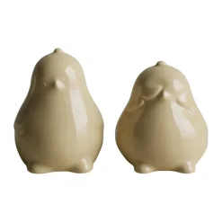 DBKD Chubby chicken Easter decoration 2-pack, Shiny Yellow Hot