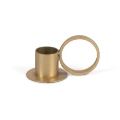 URBAN NATURE CULTURE Circle candle sticks, gold Gold-coloured Outlet