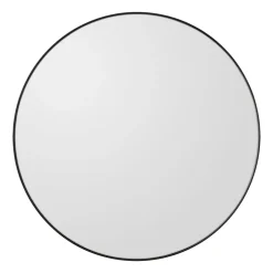 AYTM Circum mirror Ø50 cm, Clear- Black