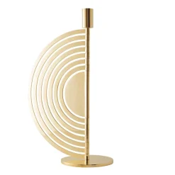 KLONG Cirkus candle sticks brass, Medium Gold-coloured Sale