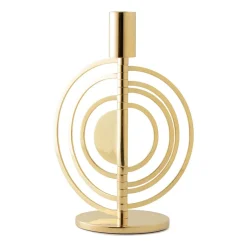 KLONG Cirkus candle sticks brass, Small Gold-coloured Best