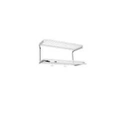 Essem Design Classic 650 hat shelf, /chrome, 2 levels, 60 cm White Online