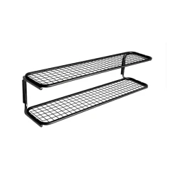 Essem Design Classic 650 shoe shelf, /chrome, 2 levels, 70 cm Black New