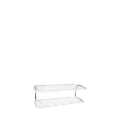 Essem Design Classic 650 shoe shelf, /chrome, 2 levels, 50 cm White Outlet