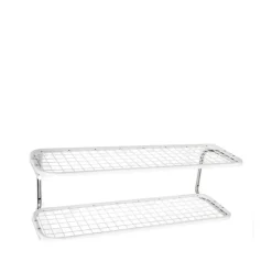 Essem Design Classic 650 shoe shelf, /chrome, 2 levels, 120 cm White Outlet