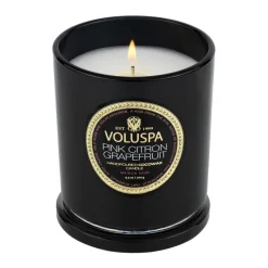 Voluspa Classic Maison Noir scented 60 hours, Pink Citron Grapefruit Gold-colouredBlack Sale