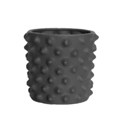 DBKD Cloudy pot dark , mini, Ø 15 cm Grey