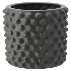 DBKD Cloudy pot dark grey, small, Ø 21 cm Black Clearance