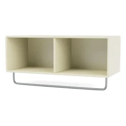 Montana COAT hat shelf with clothes rails, Vanilla Beige Sale