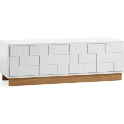 A2 Collect 2010 media bench, – oak base White Online