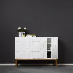 A2 Collect cabinet 2010 low, Oak White Online