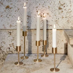 &Tradition Collect SC57 candle sticks, brass Gold-coloured New