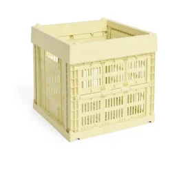 HAY Colour Crate Cube 29.5x29.5 cm, Light Yellow