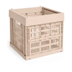 HAY Colour Crate Cube 29.5x29.5 cm, Powder Beige New