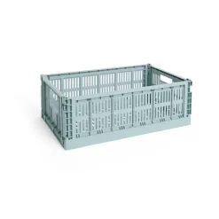 HAY Colour Crate L 34.5x53 cm, Dusty Blue Discount