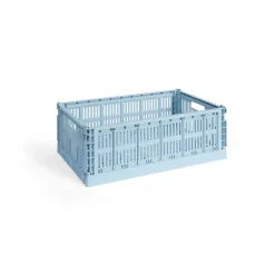 HAY Colour Crate L 34.5x53 cm, Soft Blue Discount