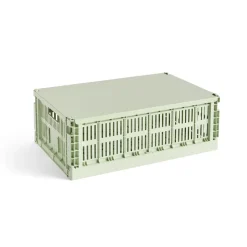 HAY Colour Crate lid large, Mint Green
